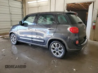 2017 FIAT 500L Trekking with VIN ZFBCFADHXHZ039285, listed as a Copart auction lot 78538274 with 78,428 mi miles and Salvage Title. Bid and sale history available at carsss.com. Image 2.