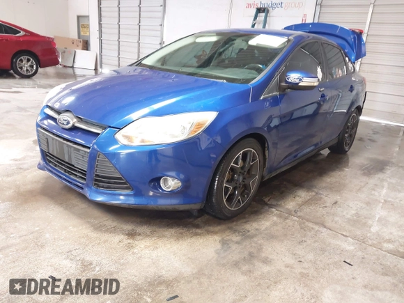 2014 Ford Focus SE with VIN 1FADP3F21EL194900, listed as a IAAI auction lot 41341333 with 103,245 mi miles. Bid and sale history available at carsss.com. Image 19.