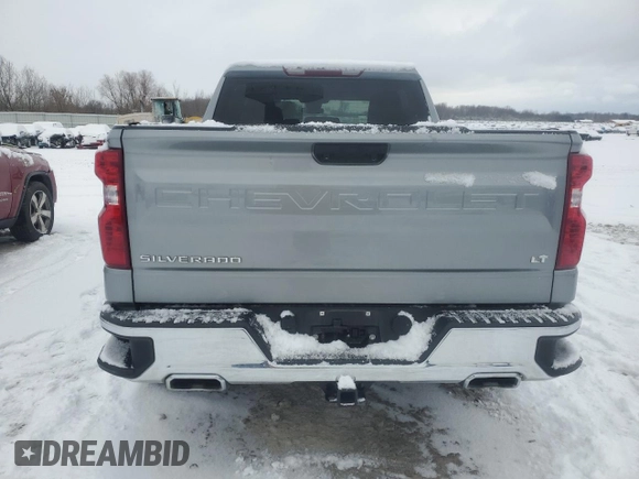 2023 Chevrolet Silverado 1500 LT with VIN 1GCUDDED8PZ234840, listed as a Copart auction lot 87032664 with 25,971 mi miles and Salvage Title. Bid and sale history available at carsss.com. Image 6.