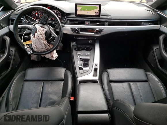 2018 Audi A5 Sportback Premium Plus with VIN WAUENCF54JA006730, listed as a Copart auction lot 57540973 with 87,756 mi miles. Bid and sale history available at carsss.com. Image 8.