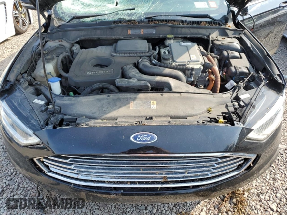 2018 Ford Fusion Hybrid Titanium with VIN 3FA6P0RU0JR182012, listed as a Copart auction lot 65034054 with 0 mi miles and Non Repairable. Bid and sale history available at carsss.com. Image 11.