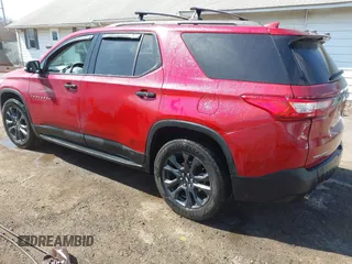 2019 Chevrolet Traverse RS z VIN 1GNERJKW7KJ292270, wystawiony jako IAAI lot #41784346 z przebiegiem 152 202 mil mil oraz . Historia ofert i sprzedaży dostępna na DreamBid. Obrazek 3.