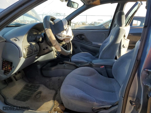 1997 Chevrolet Cavalier LS with VIN 1G1JF524XV7266682, listed as a Copart auction lot 86581244 with 166,330 mi miles and Salvage Title. Bid and sale history available at carsss.com. Image 7.