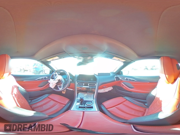 2022 BMW 8 Series 840i with VIN WBADZ2C09NCK14678, listed as a Copart auction lot 80243324 with 0 mi miles and Salvage Title. Bid and sale history available at carsss.com. Image 13.