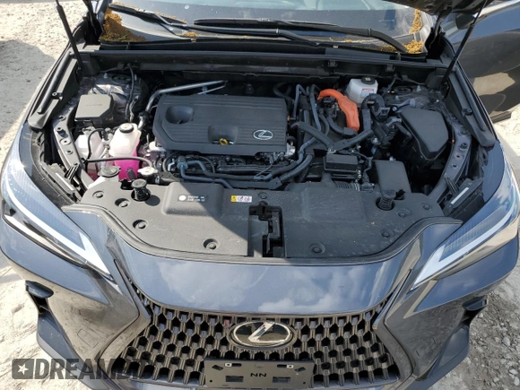 2022 Lexus NX with VIN JTJAKCEZ4N5005555, listed as a Copart auction lot 60156034 with 10,485 mi miles and Salvage Title. Bid and sale history available at carsss.com. Image 12.