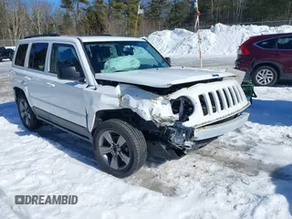 2015 Jeep Patriot High Altitude with VIN 1C4NJRFB5FD417289, listed as a IAAI auction lot 41553227 with 125,910 mi miles and . Bid and sale history available at carsss.com. Image 1.