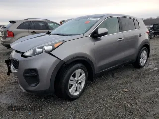2019 Kia Sportage LX with VIN KNDPM3ACXK7561832, listed as a Copart auction lot 43860995 with 40,296 mi miles and Salvage Title. Bid and sale history available at carsss.com. Image 1.