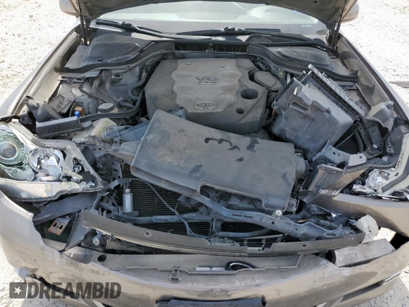 2008 Infiniti M with VIN JNKAY01E48M603429, listed as a Copart auction lot 57249325 with Not provided miles and Salvage title. Bid and sale history available at DreamBid. Image 11.