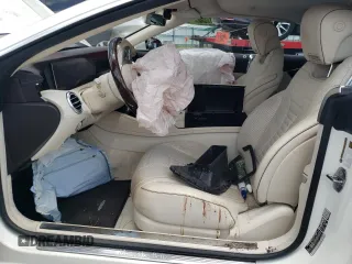 2019 Mercedes-Benz S-Class S 560 with VIN WDDXK8DB6KA038127, listed as a Copart auction lot 59466694 with 0 mi miles and Salvage Title. Bid and sale history available at carsss.com. Image 7.