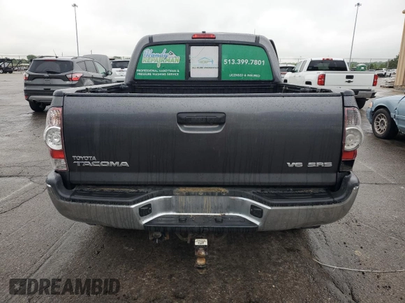 2013 Toyota Tacoma with VIN 5TFLU4EN9DX076018, listed as a Copart auction lot 57248765 with 187,475 mi miles and Salvage title. Bid and sale history available at DreamBid. Image 6.
