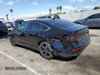 2025 Honda Accord Sport with VIN 1HGCY2F56SA010468, listed as a Copart auction lot 60351295 with 4,502 mi miles and Salvage title. Bid and sale history available at DreamBid. Image 2.