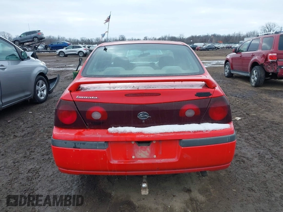 2001 Chevrolet Impala with VIN 2G1WF55E219101017, listed as a IAAI auction lot 41638850 with 199,993 mi miles and . Bid and sale history available at DreamBid. Image 16.
