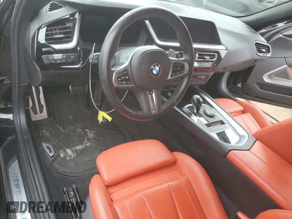 2022 BMW Z4 sDriveM40i with VIN WBAHF9C05NWX73677, listed as a Copart auction lot 78484773 with 4,000 mi miles and . Bid and sale history available at DreamBid. Image 8.