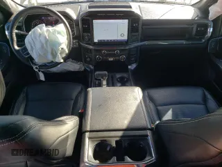 2021 Ford F-150 XL with VIN 1FTFW1E83MFA50598, listed as a Copart auction lot 47647185 with 58,086 mi miles and Salvage Title. Bid and sale history available at carsss.com. Image 8.