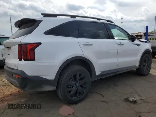 2023 Kia Sorento X-Line S with VIN 5XYRLDLC7PG228349, listed as a Copart auction lot 76688564 with Not Provided miles and Salvage Title. Bid and sale history available at carsss.com. Image 3.
