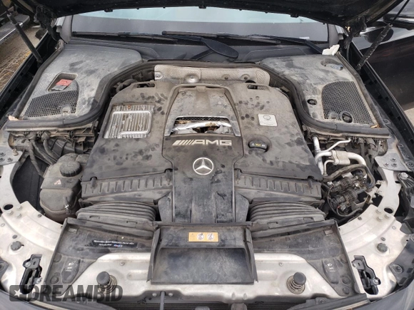 2018 Mercedes-Benz E-Class AMG E 63 S with VIN WDDZF8KB6JA374813, listed as a Copart auction lot 54470114 with 0 mi miles and Salvage Title. Bid and sale history available at carsss.com. Image 11.