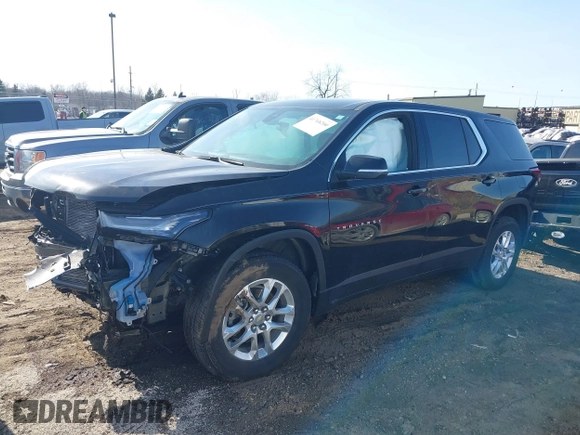 2023 Chevrolet Traverse LS with VIN 1GNERFKW2PJ320318, listed as a IAAI auction lot 41768200 with 12,811 mi miles. Bid and sale history available at carsss.com. Image 17.