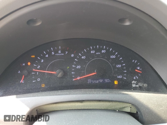 2011 Toyota Camry LE with VIN 4T4BF3EK0BR136631, listed as a Copart auction lot 59562895 with 227,258 mi miles and Salvage title. Bid and sale history available at DreamBid. Image 9.
