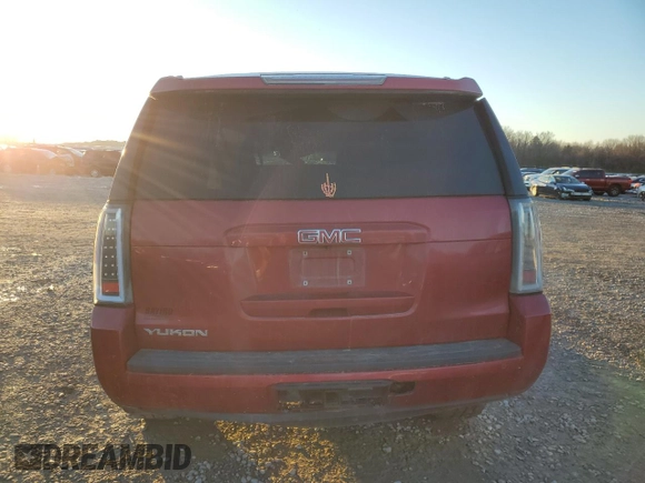 2015 GMC Yukon SLE with VIN 1GKS2AKC2FR190537, listed as a Copart auction lot 87075244 with 244,267 mi miles and Salvage Title. Bid and sale history available at carsss.com. Image 6.