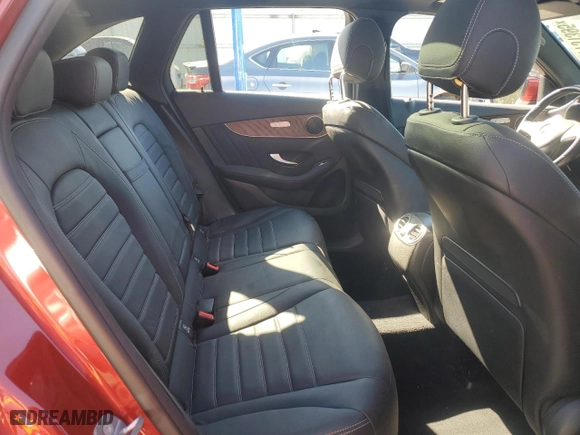 2019 Mercedes-Benz GLC with VIN WDC0G4KB6KV121889, listed as a Copart auction lot 47751395 with 43,496 mi miles and Salvage Title. Bid and sale history available at carsss.com. Image 11.