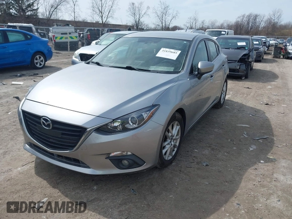 2015 Mazda 3 i Touring with VIN 3MZBM1L77FM138326, listed as a IAAI auction lot 41839685 with 97,506 mi miles and . Bid and sale history available at carsss.com. Image 17.