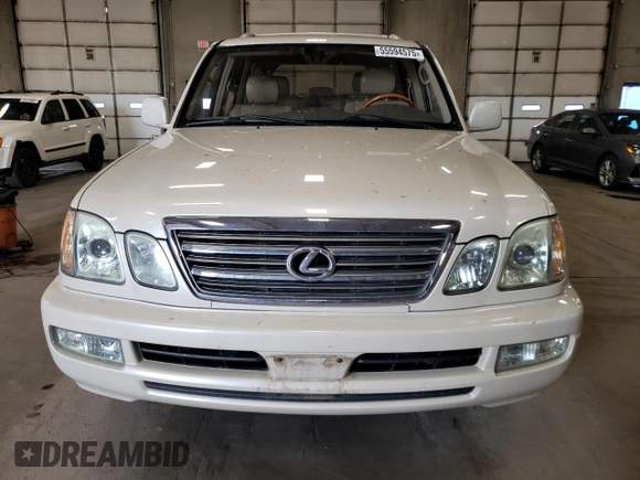 2003 Lexus LX with VIN JTJHT00W833528660, listed as a Copart auction lot 55594575 with 192,206 mi miles and Clean Title. Bid and sale history available at carsss.com. Image 5.