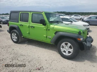 2020 Jeep Wrangler Unlimited Sport S с VIN 1C4HJXDN2LW113951, выставлен на аукционе Copart как лот 58082405 с пробегом 122 591 миль миль и Списание • Salvage title. История ставок и продаж доступна на DreamBid. Изображение 4.
