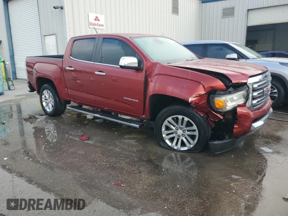 2016 GMC Canyon 2WD SLT with VIN 1GTG5DE39G1176821, listed as a Copart auction lot 86958264 with 127,514 mi miles and Salvage Title. Bid and sale history available at carsss.com. Image 4.