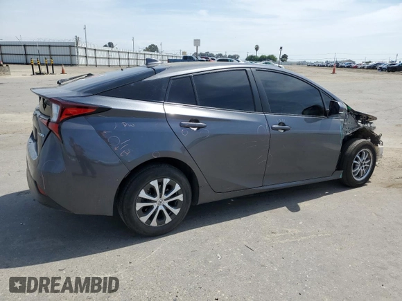 2020 Toyota Prius L Eco z VIN JTDKARFU9L3105675, wystawiony jako Copart lot #54587165 z przebiegiem 130 560 mil mil oraz Szkoda całkowita • Salvage title. Historia ofert i sprzedaży dostępna na DreamBid. Obrazek 3.