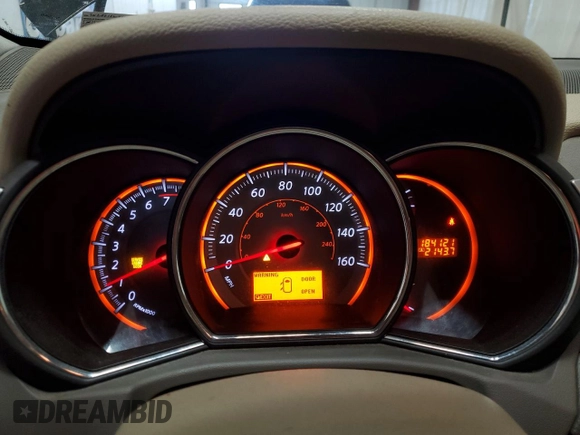 2009 Nissan Murano S with VIN JN8AZ18W49W100268, listed as a Copart auction lot 51925865 with 184,121 mi miles and Salvage Title. Bid and sale history available at carsss.com. Image 9.