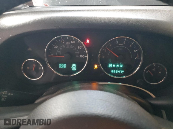 2017 Jeep Wrangler Unlimited Sport with VIN 1C4BJWDG1HL551371, listed as a Copart auction lot 63475735 with 86,347 mi miles and Salvage title. Bid and sale history available at DreamBid. Image 9.