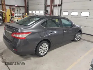2015 Nissan Sentra S with VIN 3N1AB7AP3FY347486, listed as a IAAI auction lot 41447802 with Not Provided miles. Bid and sale history available at carsss.com. Image 4.