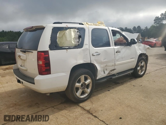 2008 Chevrolet Tahoe LTZ with VIN 1GNFC13J38R103830, listed as a Copart auction lot 53938025 with 161,942 mi miles and Salvage title. Bid and sale history available at DreamBid. Image 3.