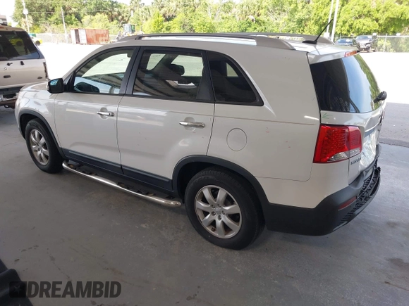 2013 Kia Sorento LX with VIN 5XYKT3A69DG370190, listed as a IAAI auction lot 42456161 with 170,196 mi miles and . Bid and sale history available at DreamBid. Image 3.
