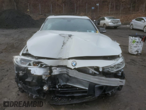 2016 BMW 3 Series 340i xDrive with VIN WBA8B7G58GNT96017, listed as a Copart auction lot 45542255 with 38,542 mi miles and Salvage title. Bid and sale history available at DreamBid. Image 5.