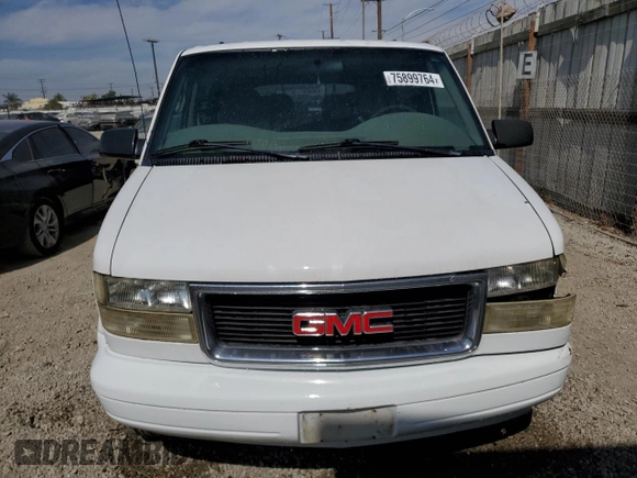 1998 GMC Safari z VIN 1GKDM19W1WB512631, wystawiony jako Copart lot #75899764 z przebiegiem 207 067 mil mil oraz Szkoda całkowita • Salvage title. Historia ofert i sprzedaży dostępna na DreamBid. Obrazek 5.