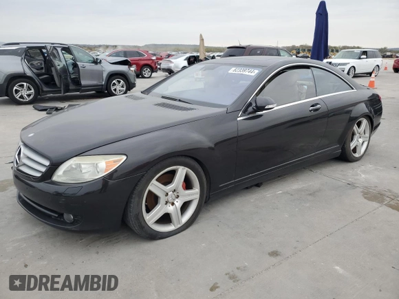 2007 Mercedes-Benz CL 550 z VIN WDDEJ71X87A001883, wystawiony jako Copart lot #82339744 z przebiegiem 145 205 mil mil oraz Czysty tytuł • Clean title. Historia ofert i sprzedaży dostępna na DreamBid. Obrazek 1.