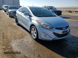 2013 Hyundai Elantra Coupe GS with VIN KMHDH6AE3DU009888, listed as a Copart auction lot 82781894 with 74,386 mi miles and Salvage Title. Bid and sale history available at carsss.com. Image 13.