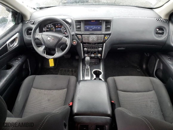 2020 Nissan Pathfinder S with VIN 5N1DR2ANXLC603596, listed as a Copart auction lot 48336775 with 70,756 mi miles and Salvage Title. Bid and sale history available at carsss.com. Image 8.