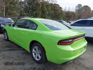 2019 Dodge Charger SXT with VIN 2C3CDXBGXKH713219, listed as a IAAI auction lot 41834667 with 119,798 mi miles. Bid and sale history available at carsss.com. Image 3.