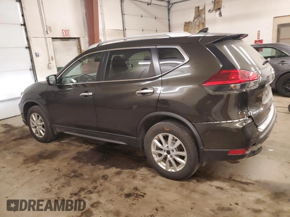 2017 Nissan Rogue SV with VIN KNMAT2MV7HP594800, listed as a Copart auction lot 41645625 with 135,612 mi miles and Salvage Title. Bid and sale history available at DreamBid. Image 2.