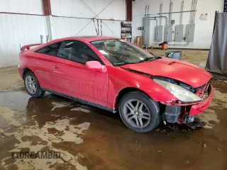 2002 Toyota Celica GT with VIN JTDDR32T720121949, listed as a Copart auction lot 46656255 with 144,873 mi miles and Salvage Title. Bid and sale history available at carsss.com. Image 4.