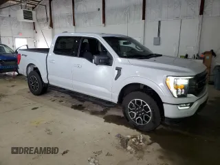 2021 Ford F-150 XL with VIN 1FTFW1E57MKD13897, listed as a Copart auction lot 58760955 with 95,047 mi miles and Salvage title. Bid and sale history available at DreamBid. Image 4.