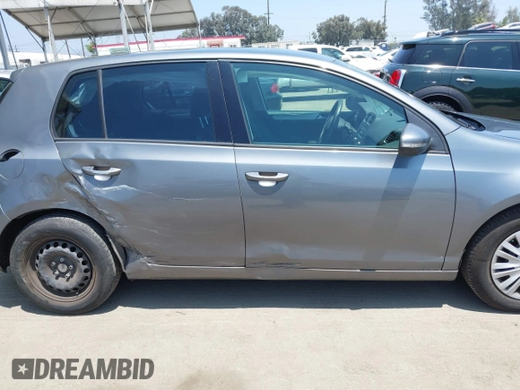 2014 Volkswagen Golf with VIN WVWDB7AJ4EW009705, listed as a IAAI auction lot 42495925 with 73,595 mi miles and . Bid and sale history available at DreamBid. Image 13.