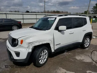 2020 Jeep Renegade Latitude with VIN ZACNJABB6LPL16196, listed as a Copart auction lot 49068755 with 126,768 mi miles and Salvage Title. Bid and sale history available at carsss.com. Image 1.