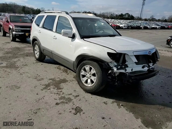 2009 Kia Borrego EX with VIN KNDJH741095018295, listed as a Copart auction lot 84970804 with 133,781 mi miles and Salvage Title. Bid and sale history available at carsss.com. Image 11.