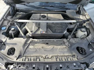 2022 BMW X3 M with VIN 5YM13EC01N9N34588, listed as a Copart auction lot 76460514 with 35,021 mi miles and Salvage Title. Bid and sale history available at carsss.com. Image 12.