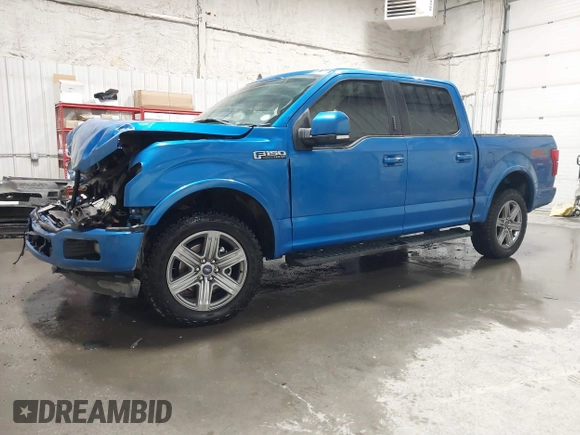2019 Ford F-150 XL with VIN 1FTEW1E43KKE79396, listed as a IAAI auction lot 41706258 with 35,839 mi miles. Bid and sale history available at carsss.com. Image 17.