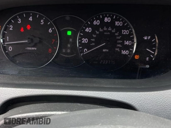 2010 Toyota Avalon XL with VIN 4T1BK3DB5AU353288, listed as a Copart auction lot 56857935 with 233,775 mi miles and Clean Title. Bid and sale history available at DreamBid. Image 8.