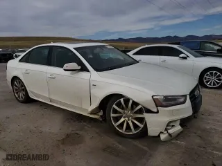 2014 Audi A4 Premium with VIN WAUBFAFL4EN003148, listed as a Copart auction lot 49158995 with 111,682 mi miles and Salvage Title. Bid and sale history available at carsss.com. Image 10.